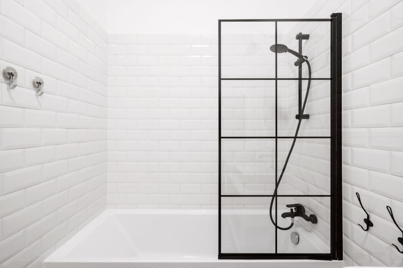 Glass Panel Shower